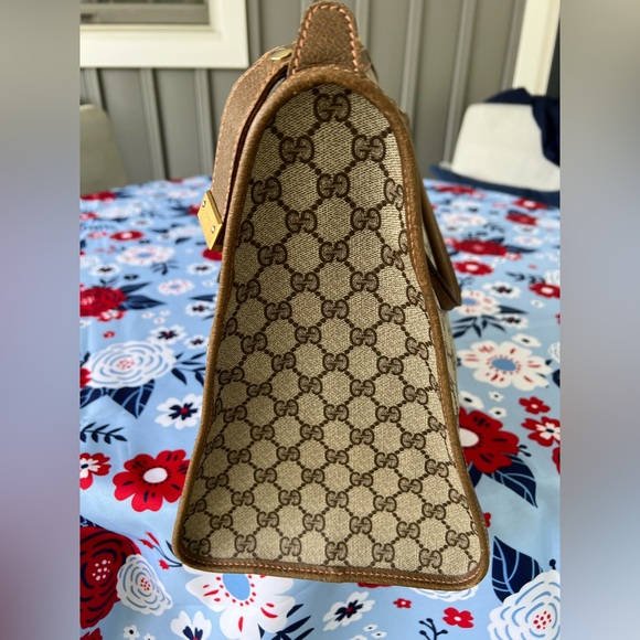 Gucci Carryall / Travel / Weekender Classic Brown - Picture 11 of 15